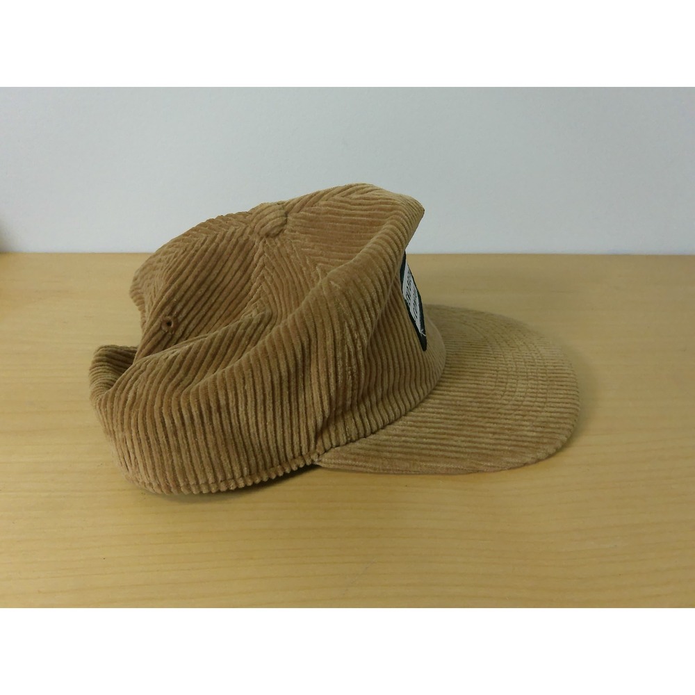 Bend Brewing Company Corduroy Snapback Hat Tan Brown Rora Basics Cap Oregon Beer - Picture 4 of 6
